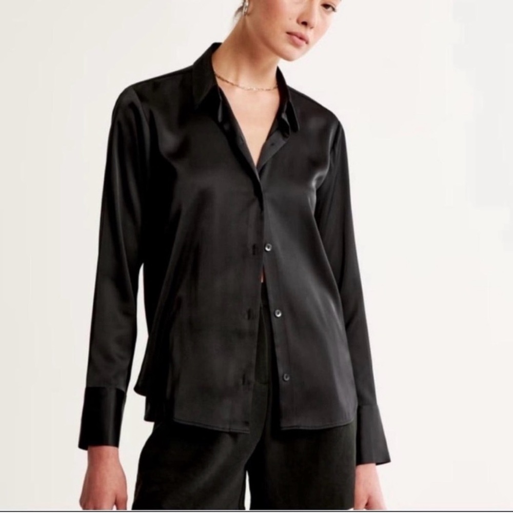 Abercrombie Satin Top